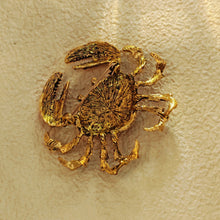 Load image into Gallery viewer, Shimmering Oversize Red Crystal Crab Brooch Beach Animal Jewelry
