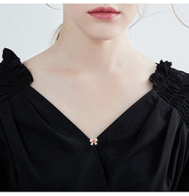 Load image into Gallery viewer, Jewelblings Super Lovely Designer Full Micro Pave CZ Bow Pin Lapel Pin Vintage Jewelry
