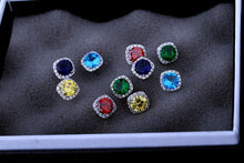 Load image into Gallery viewer, Jewelblings Gorgeous Embellishment Faceted Cut Square Stud Earrings for Women Accessory
