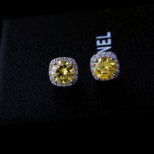 Load image into Gallery viewer, Jewelblings Gorgeous Embellishment Faceted Cut Square Stud Earrings for Women Accessory

