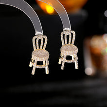 Load image into Gallery viewer, Jewelblings Chic Colorful Sit Down Chair Earrings Enjoyable Costume Jewelry
