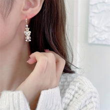 Load image into Gallery viewer, Jewelblings Traditional Chinese New Year Adorable Tiger with Crown Hook Earrings Forest Animal Jewelry
