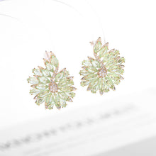 Load image into Gallery viewer, Jewelblings Gorgeous Marquise Shape Stone Cluster Stud Earrings Pear Shaped Jewelry

