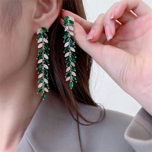 Load image into Gallery viewer, Jewelblings Modern Fashion Long Ears of Wheat Tassel Drop Earrings Harvest Fall Jewelry
