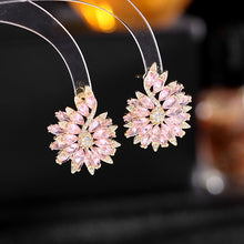 Load image into Gallery viewer, Jewelblings Gorgeous Marquise Shape Stone Cluster Stud Earrings Pear Shaped Jewelry
