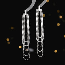 Load image into Gallery viewer, Jewelblings Fantastic Golden Beads Tiered Loop Tassel Earrings for Night Club Accessory
