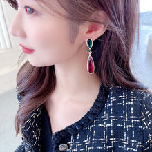 Load image into Gallery viewer, Jewelblings Simplistic Opposite Style Pear Stud and Teardrop Earrings Elegant Jewelry
