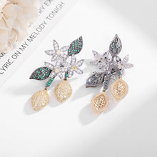 Load image into Gallery viewer, Jewelblings Chic Style Floral and Yellow Lemon Drop Earrings for Women Prom Parties Jewelry
