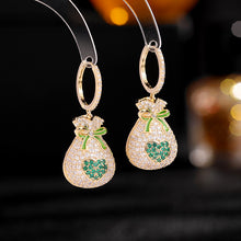 Load image into Gallery viewer, Jewelblings Japanese Traditional Style Enamel Ribbon Heart Deco Grab-bag Specials Earrings Fukubukuro Lucky Bag Jewelry
