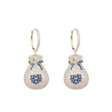 Load image into Gallery viewer, Jewelblings Japanese Traditional Style Enamel Ribbon Heart Deco Grab-bag Specials Earrings Fukubukuro Lucky Bag Jewelry
