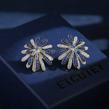 Load image into Gallery viewer, Jewelblings Fantastic Gold and Green Firework Stud Earrings Festival Inspiration Jewelry
