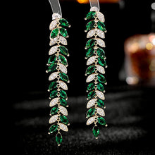 Load image into Gallery viewer, Jewelblings Modern Fashion Long Ears of Wheat Tassel Drop Earrings Harvest Fall Jewelry
