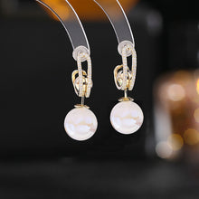 Load image into Gallery viewer, Jewelblings Designer Trio Wear Way Dismantle Iridescent Ball Drop Earrings Nacre Collection for Women

